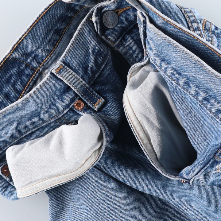 Levi's 550 Relaxed Fit Denim Shorts, Men's Size W34 cotton blue type Vintage Second Hand