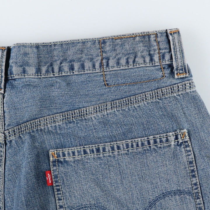 Levi's CARPENTER denim painter shorts, half pants, men's w37 equivalent cotton blue type Vintage Second Hand