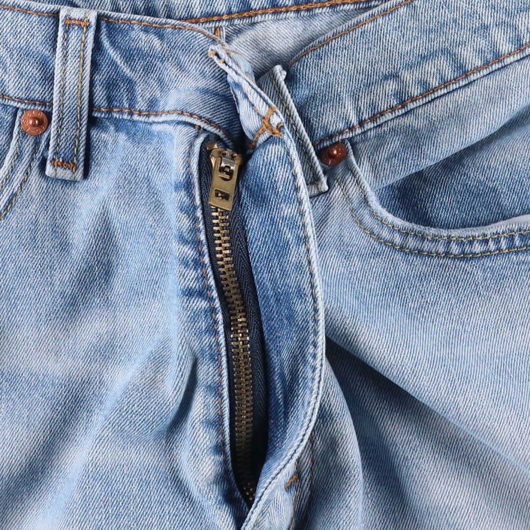 Levi's 505 denim shorts, men's size W33 (approx.) cotton blue type Vintage Second Hand