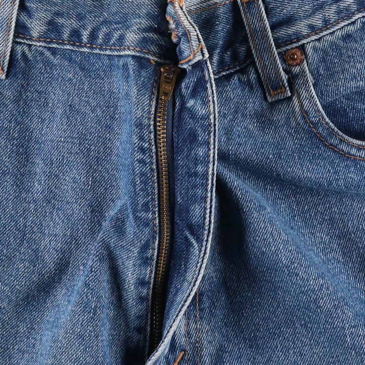 2000'S Levi's 569 Loose Straight Fit Denim Shorts (Men's W36 equivalent) cotton blue type Vintage Second Hand