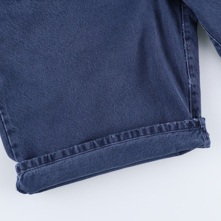 90'S Guess by Georges Marciano denim shorts, made in USA, men's size W32 (approx.), vintage. cotton Navy blue Vintage Second Hand