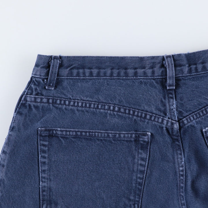 90'S Guess by Georges Marciano denim shorts, made in USA, men's size W32 (approx.), vintage. cotton Navy blue Vintage Second Hand