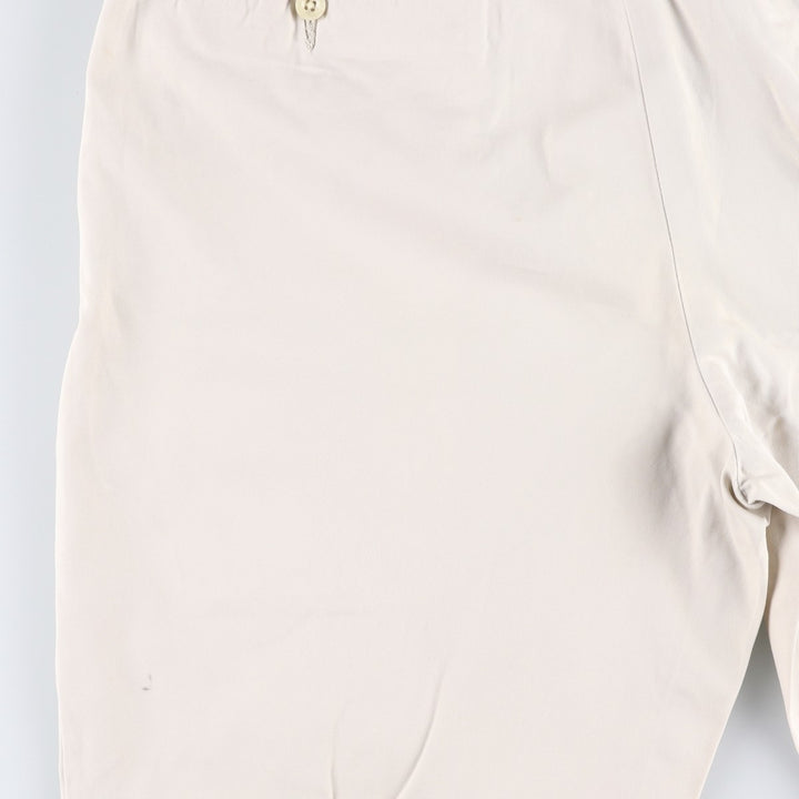 Ralph Lauren POLO by Ralph Lauren PROSPECT SHORT chino shorts, men's size W37 cotton pale white type Vintage Second Hand
