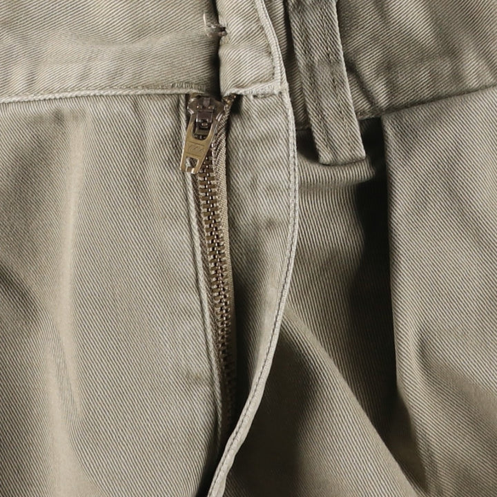 Ralph Lauren POLO by Ralph Lauren TYLER SHORT Two-pleat chino shorts, short pants, men's size w31 cotton Beige type Vintage Second Hand