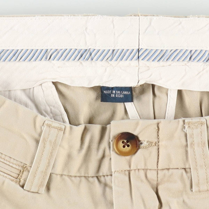 Ralph Lauren POLO by Ralph Lauren Chino Shorts Short Pants Men's W32 equivalent cotton Beige type Vintage Second Hand