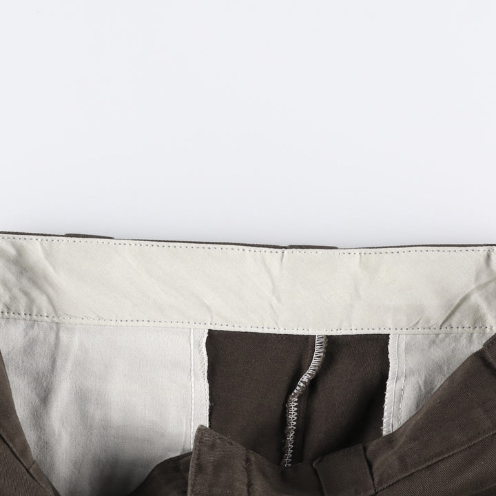 Dickies Work Shorts, Half Pants, Men's, W34 equivalent polyester brown type Vintage Second Hand