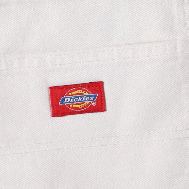 Dickies painter shorts, men's size W33 (approx.) unclear white type Vintage Second Hand