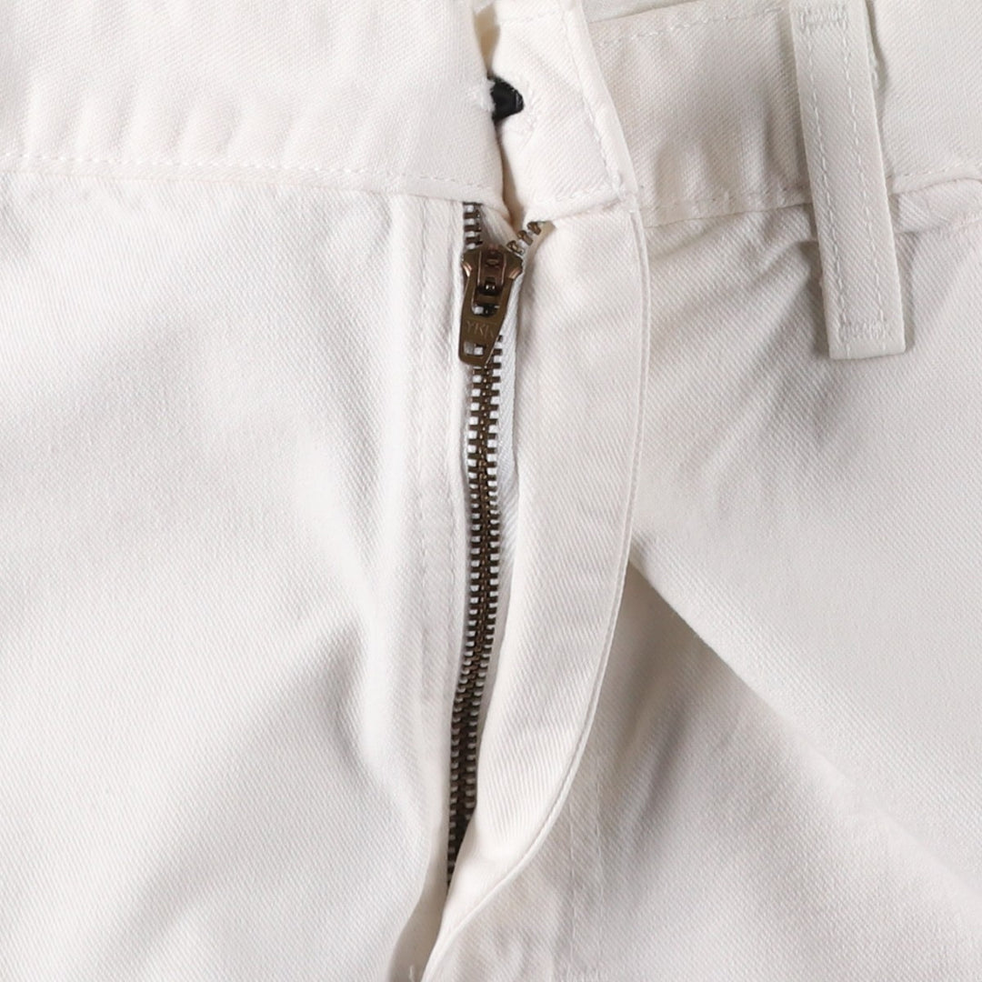 Dickies painter shorts, men's size W33 (approx.) unclear white type Vintage Second Hand