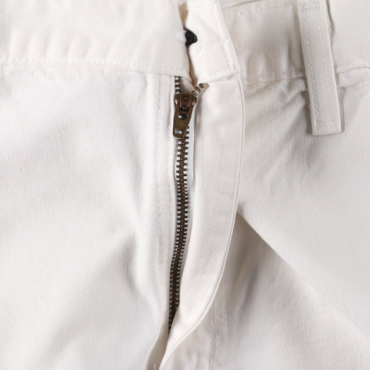 Dickies painter shorts, men's size W33 (approx.) unclear white type Vintage Second Hand
