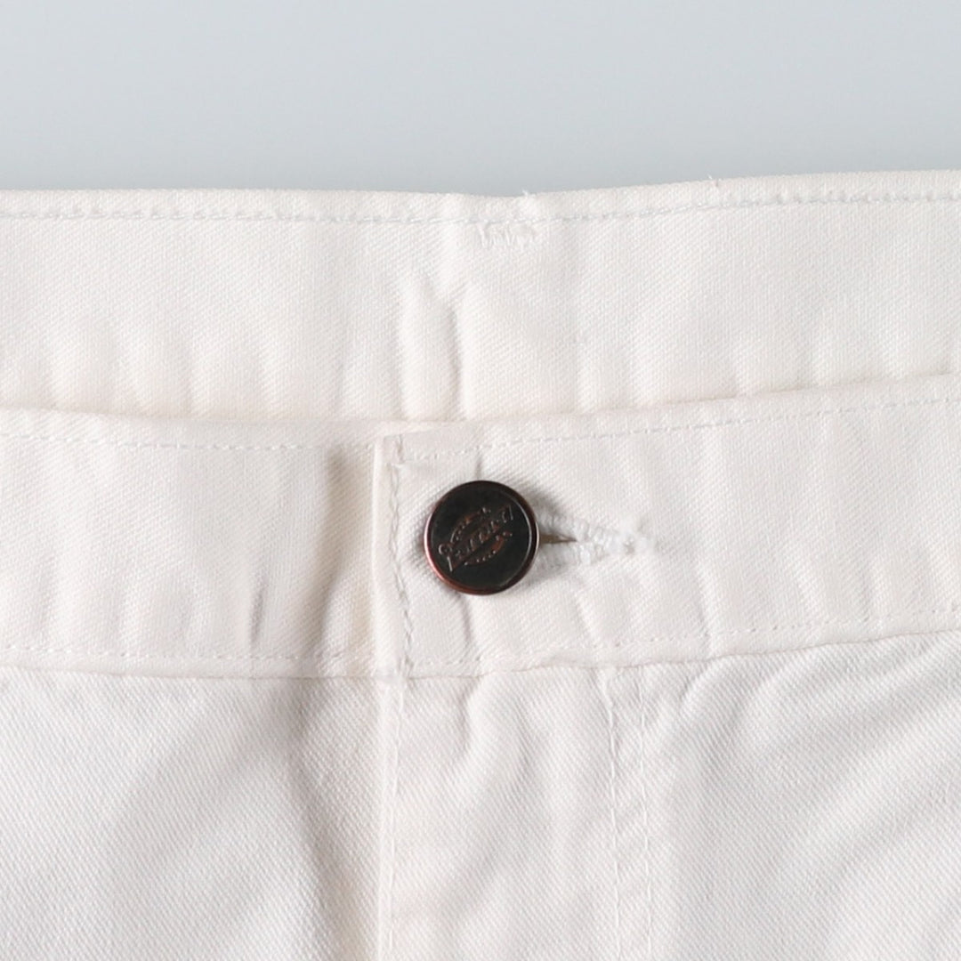 Dickies painter shorts, men's size W33 (approx.) unclear white type Vintage Second Hand