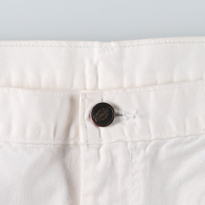 Dickies painter shorts, men's size W33 (approx.) unclear white type Vintage Second Hand
