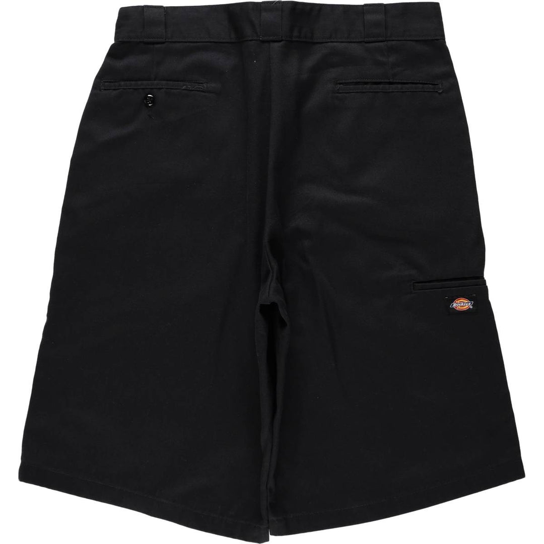 Dickies Loose Fit Work Shorts, Half Pants, Men's, W36 equivalent polyester black type Vintage Second Hand