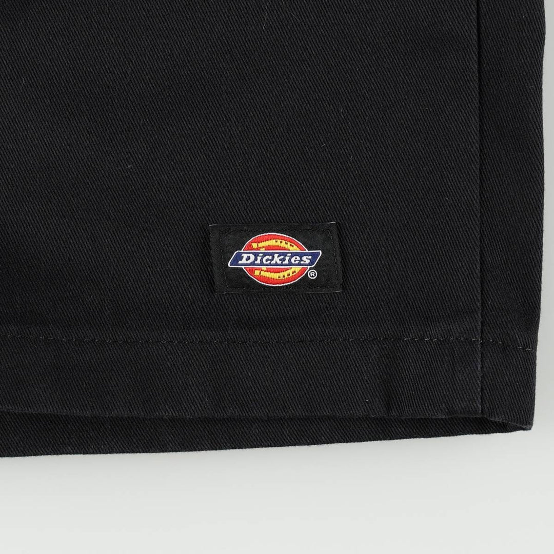 Dickies Loose Fit Work Shorts, Half Pants, Men's, W36 equivalent polyester black type Vintage Second Hand