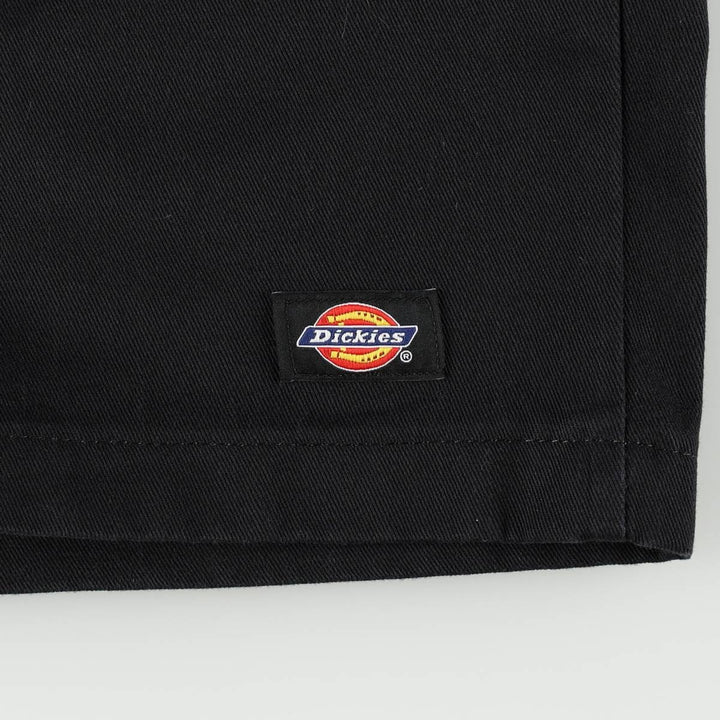 Dickies Loose Fit Work Shorts, Half Pants, Men's, W36 equivalent polyester black type Vintage Second Hand