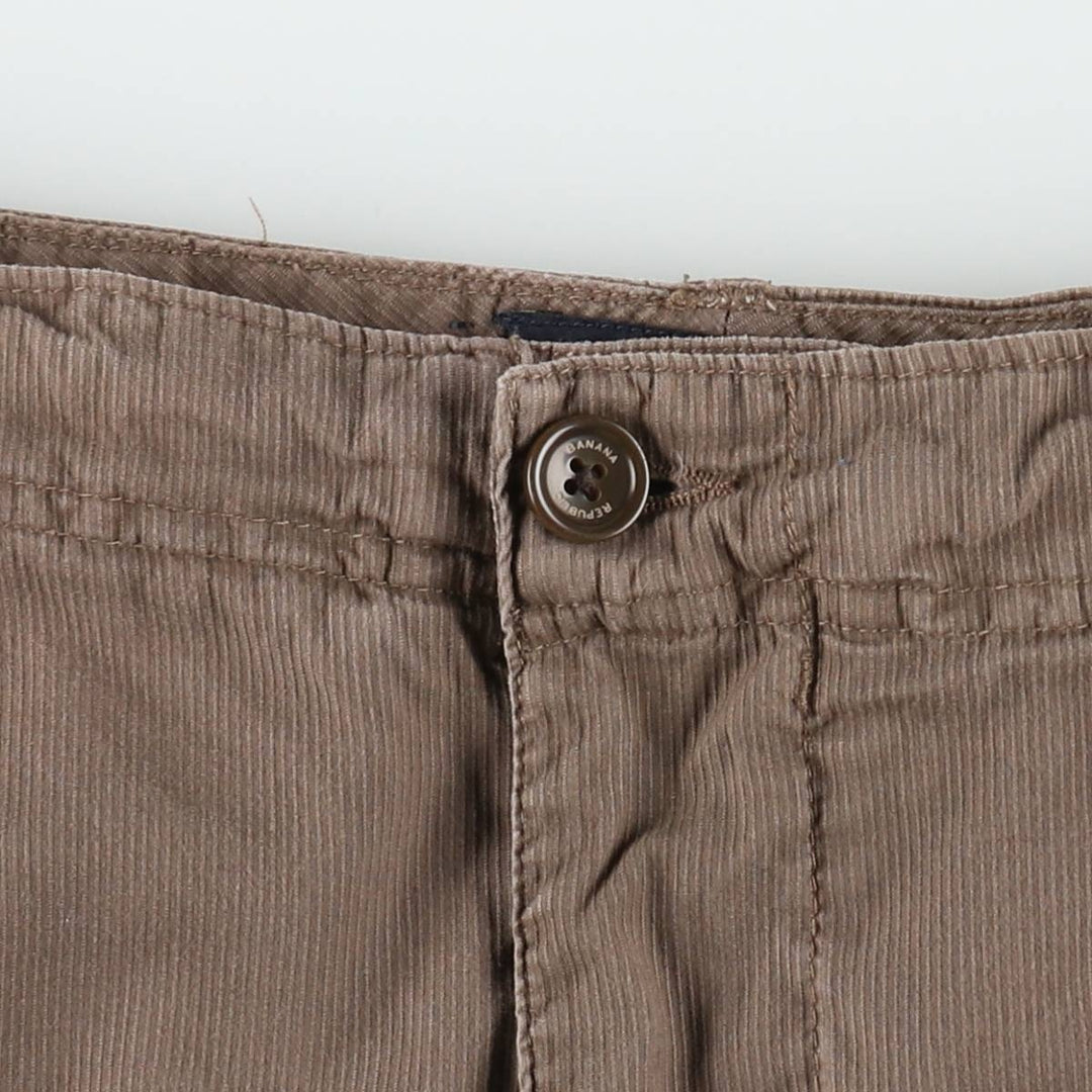 Banana Republic cargo shorts, men's size W34 (approx.) cotton brown type Vintage Second Hand