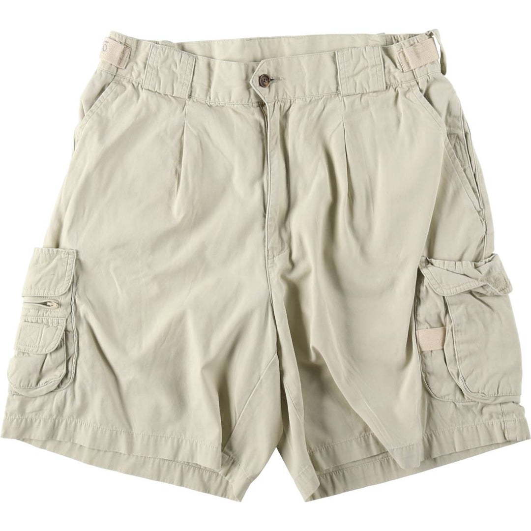 90'S Orvis Cargo Shorts, Men's Size W32 (approx.), Vintage cotton ivory Vintage Second Hand