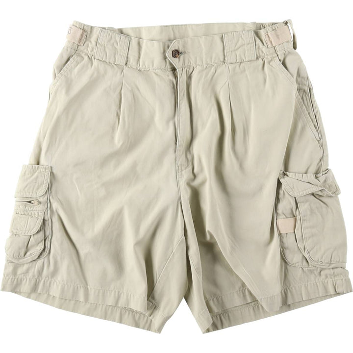 90'S Orvis Cargo Shorts, Men's Size W32 (approx.), Vintage cotton ivory Vintage Second Hand