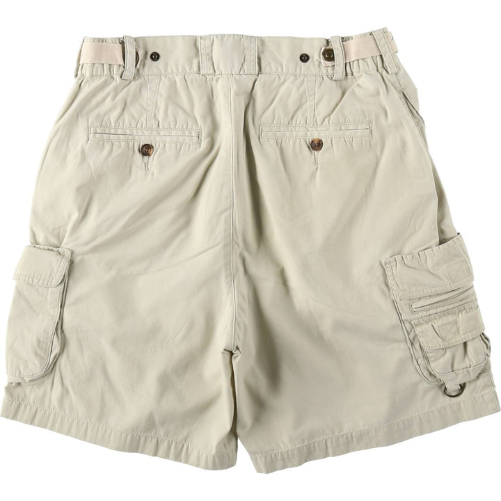 90'S Orvis Cargo Shorts, Men's Size W32 (approx.), Vintage cotton ivory Vintage Second Hand