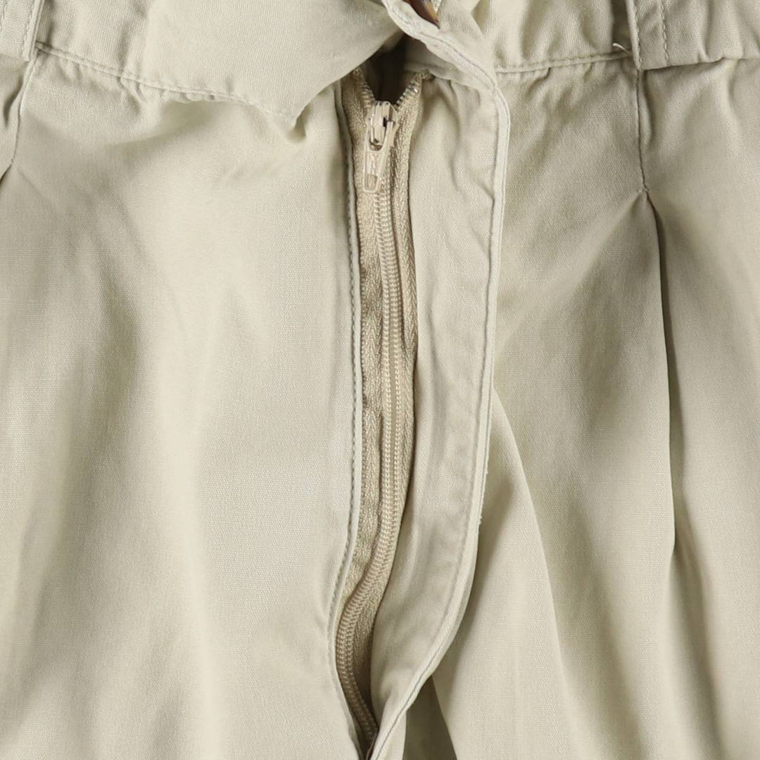 90'S Orvis Cargo Shorts, Men's Size W32 (approx.), Vintage cotton ivory Vintage Second Hand