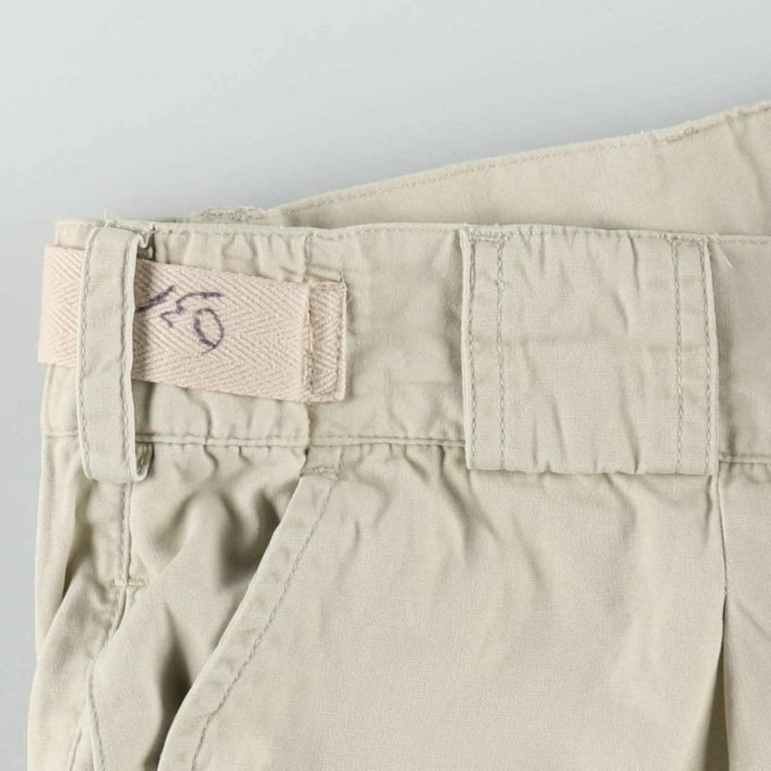 90'S Orvis Cargo Shorts, Men's Size W32 (approx.), Vintage cotton ivory Vintage Second Hand