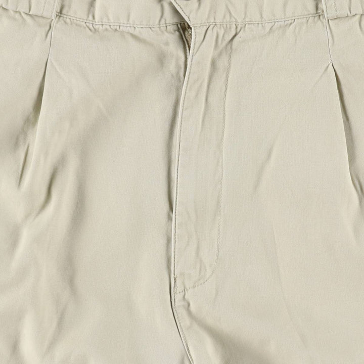 90'S Orvis Cargo Shorts, Men's Size W32 (approx.), Vintage cotton ivory Vintage Second Hand