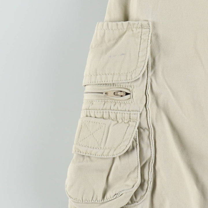 90'S Orvis Cargo Shorts, Men's Size W32 (approx.), Vintage cotton ivory Vintage Second Hand