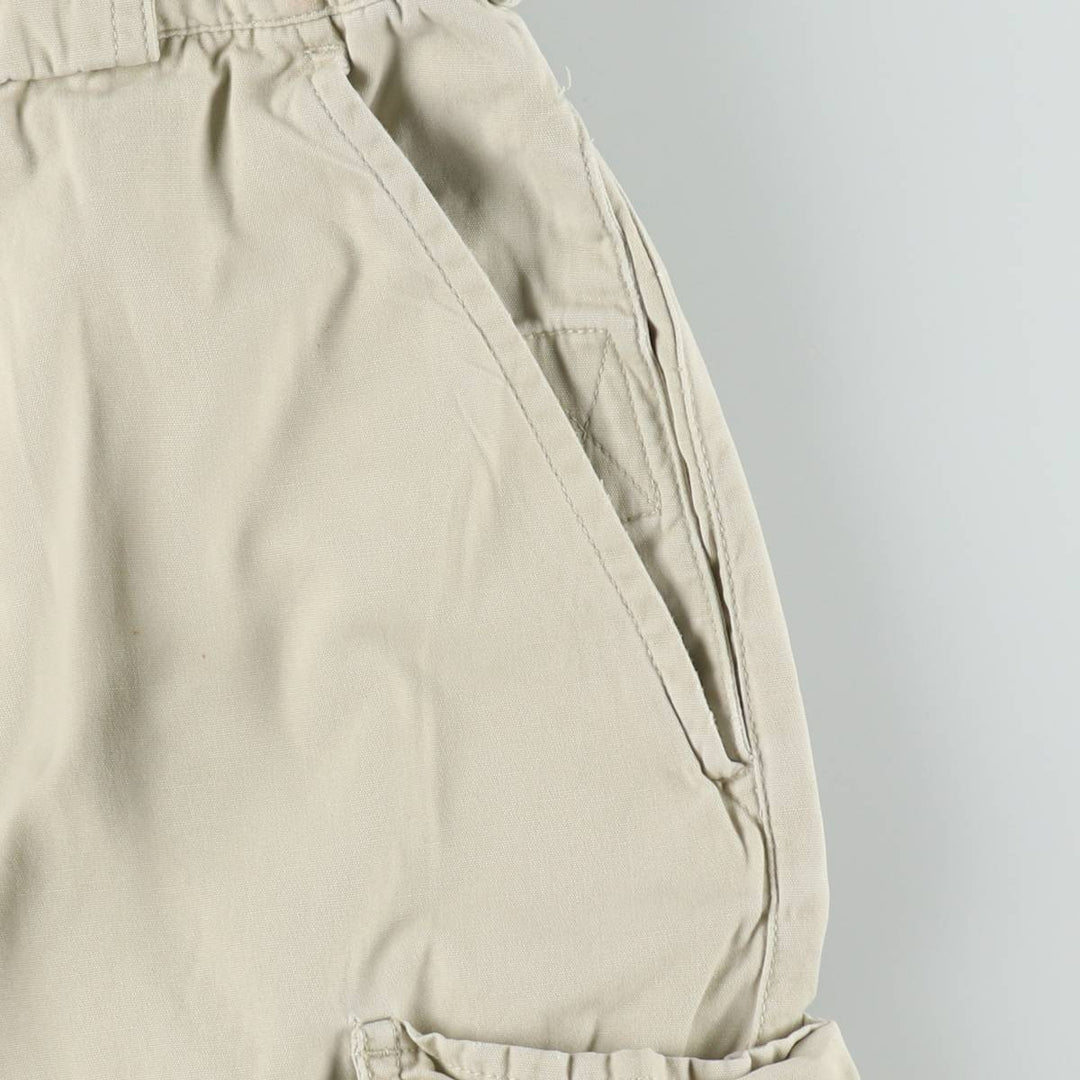 90'S Orvis Cargo Shorts, Men's Size W32 (approx.), Vintage cotton ivory Vintage Second Hand