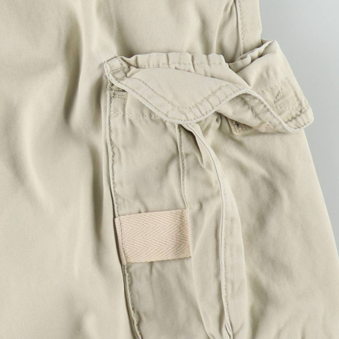 90'S Orvis Cargo Shorts, Men's Size W32 (approx.), Vintage cotton ivory Vintage Second Hand
