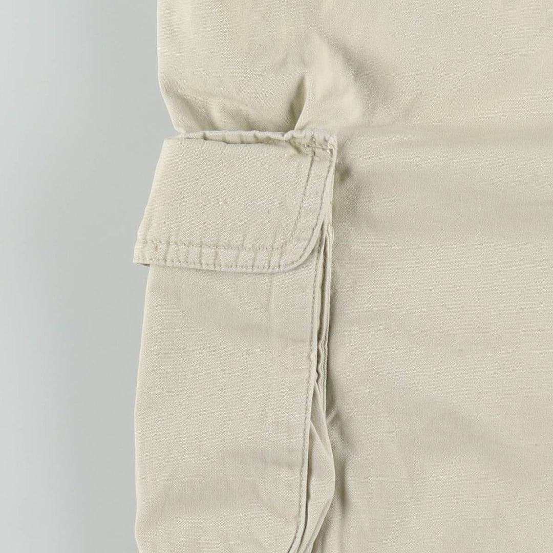 90'S Orvis Cargo Shorts, Men's Size W32 (approx.), Vintage cotton ivory Vintage Second Hand