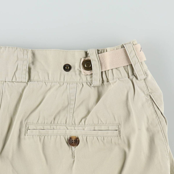 90'S Orvis Cargo Shorts, Men's Size W32 (approx.), Vintage cotton ivory Vintage Second Hand