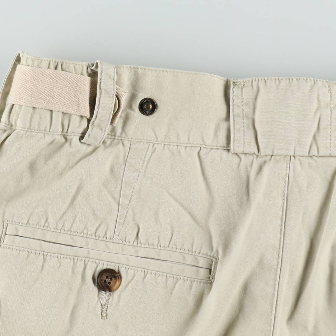 90'S Orvis Cargo Shorts, Men's Size W32 (approx.), Vintage cotton ivory Vintage Second Hand