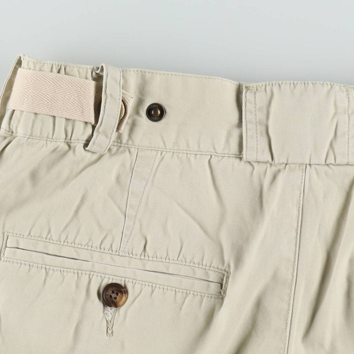 90'S Orvis Cargo Shorts, Men's Size W32 (approx.), Vintage cotton ivory Vintage Second Hand