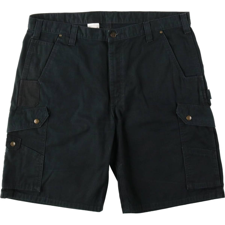 Carhartt Relaxed Fit Cargo Shorts (Men's Size W41) - Large Size cotton black type Vintage Second Hand