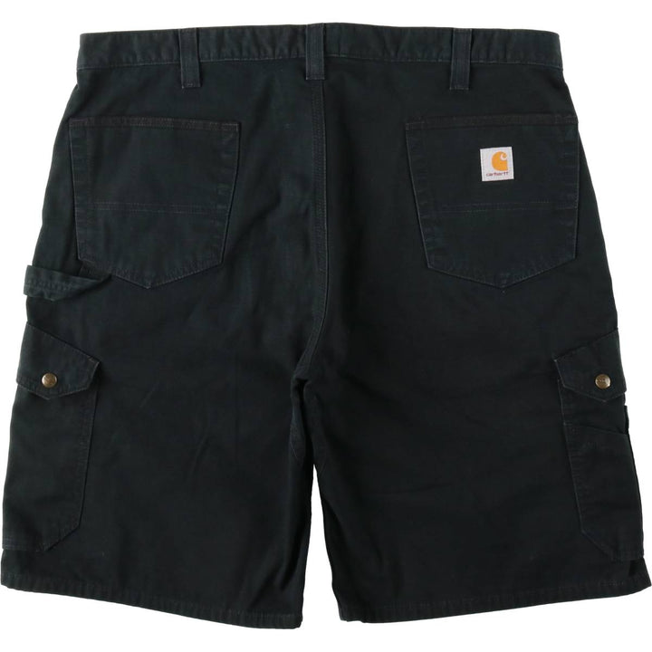 Carhartt Relaxed Fit Cargo Shorts (Men's Size W41) - Large Size cotton black type Vintage Second Hand