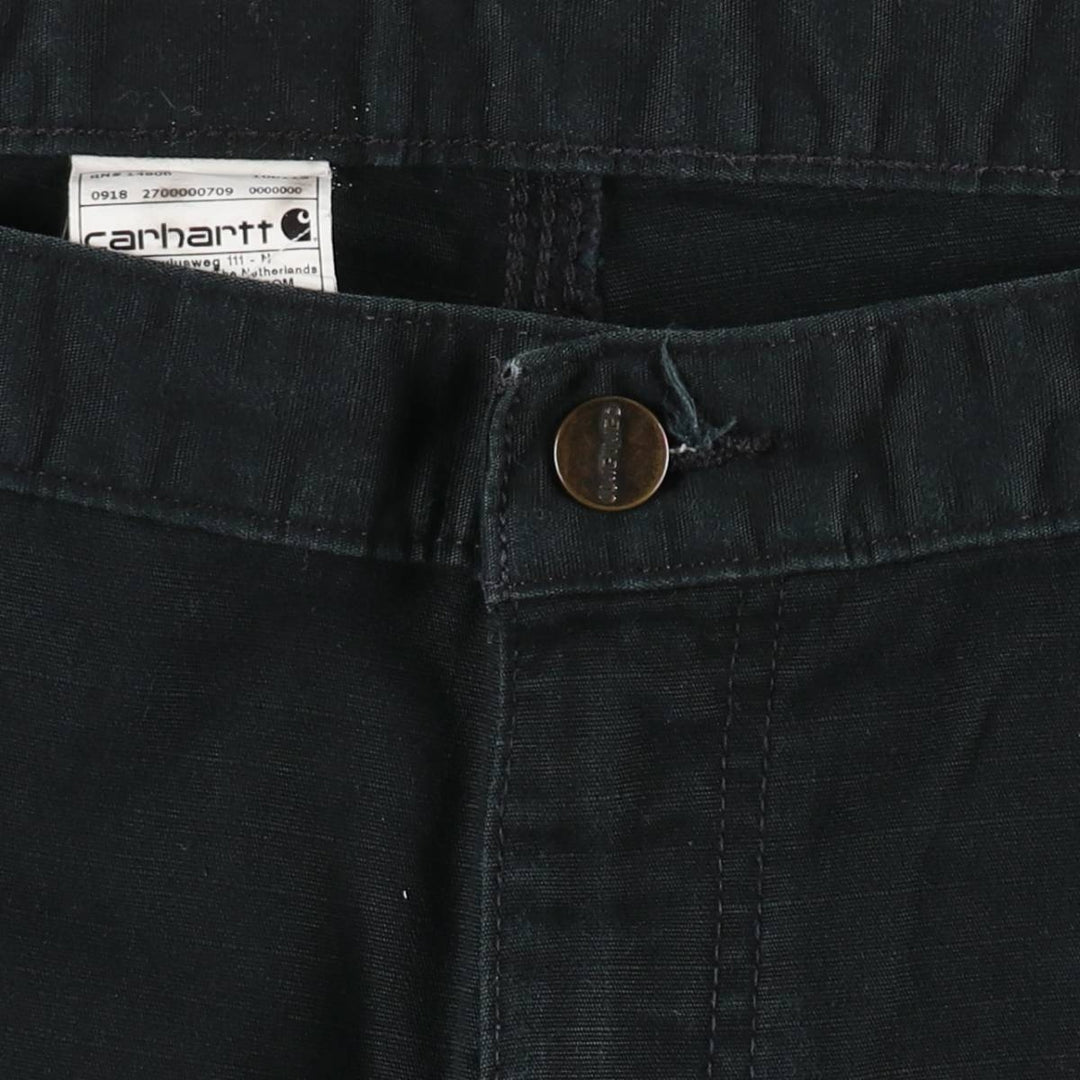 Carhartt Relaxed Fit Cargo Shorts (Men's Size W41) - Large Size cotton black type Vintage Second Hand