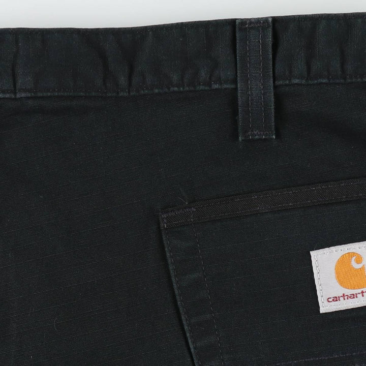 Carhartt Relaxed Fit Cargo Shorts (Men's Size W41) - Large Size cotton black type Vintage Second Hand