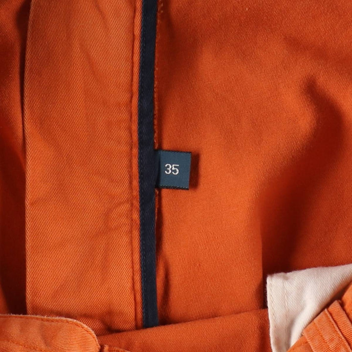 Ralph Lauren POLO by Ralph Lauren cargo shorts, short pants, men's size w36 cotton orange type Vintage Second Hand