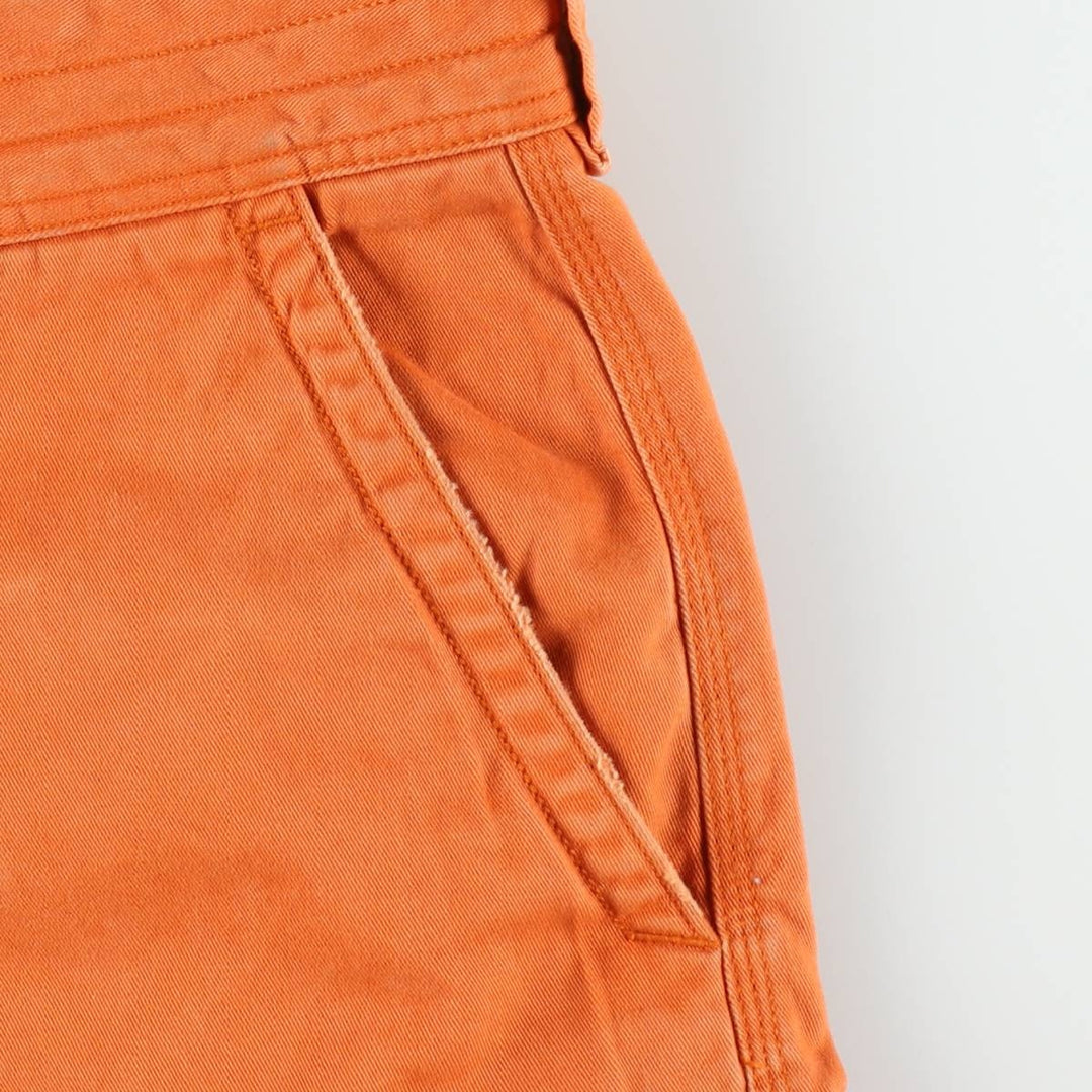 Ralph Lauren POLO by Ralph Lauren cargo shorts, short pants, men's size w36 cotton orange type Vintage Second Hand