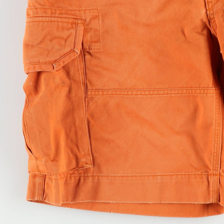 Ralph Lauren POLO by Ralph Lauren cargo shorts, short pants, men's size w36 cotton orange type Vintage Second Hand
