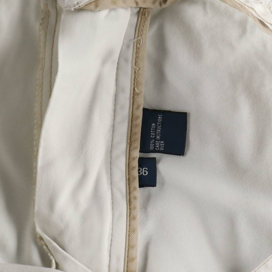 Ralph Lauren POLO by Ralph Lauren cargo shorts, short pants, men's w37 equivalent cotton white type Vintage Second Hand