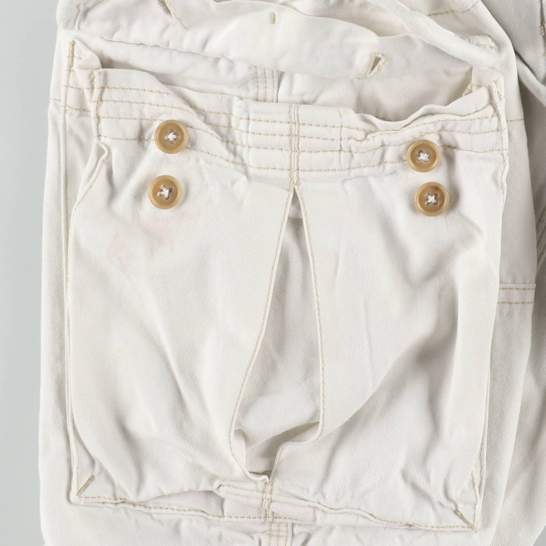 Ralph Lauren POLO by Ralph Lauren cargo shorts, short pants, men's w37 equivalent cotton white type Vintage Second Hand