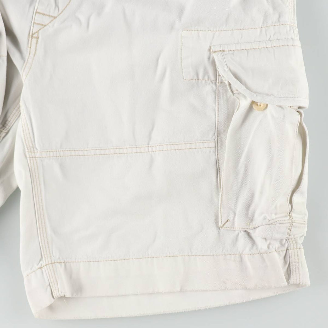 Ralph Lauren POLO by Ralph Lauren cargo shorts, short pants, men's w37 equivalent cotton white type Vintage Second Hand