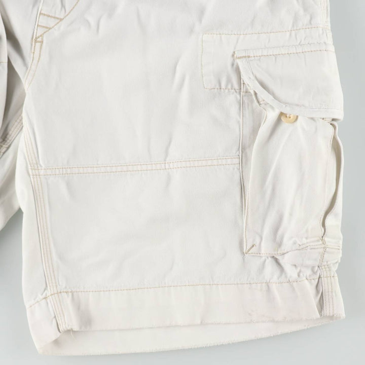 Ralph Lauren POLO by Ralph Lauren cargo shorts, short pants, men's w37 equivalent cotton white type Vintage Second Hand
