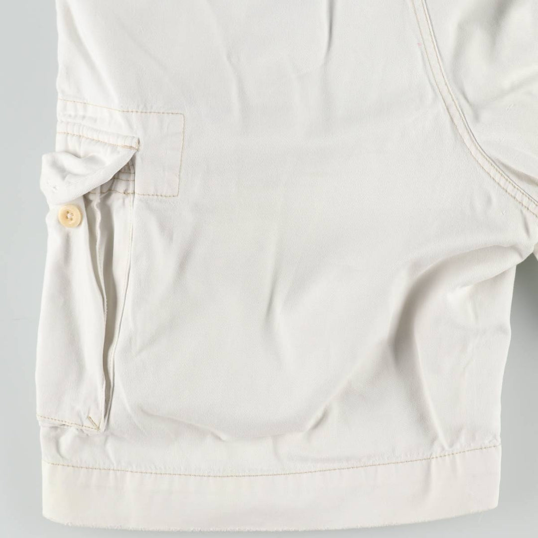 Ralph Lauren POLO by Ralph Lauren cargo shorts, short pants, men's w37 equivalent cotton white type Vintage Second Hand