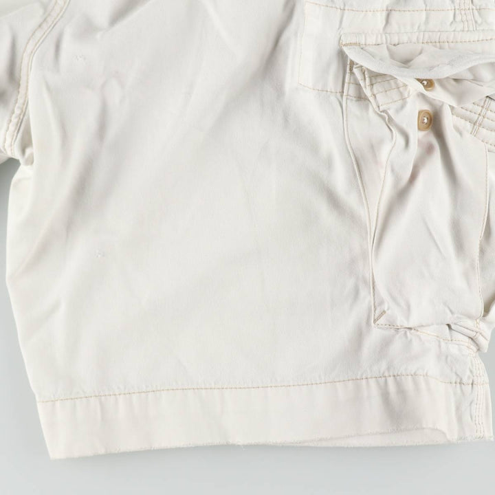 Ralph Lauren POLO by Ralph Lauren cargo shorts, short pants, men's w37 equivalent cotton white type Vintage Second Hand