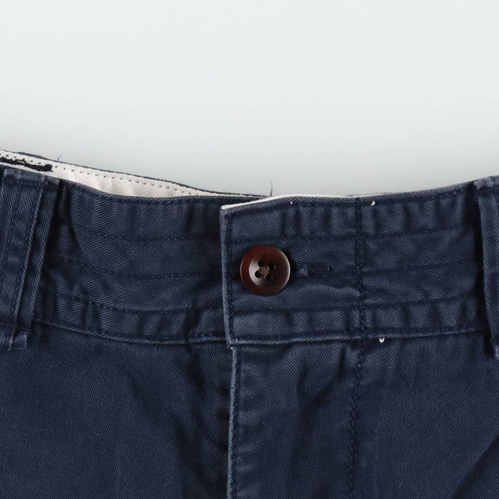 Ralph Lauren POLO RALPH LAUREN cargo shorts, men's size W35 cotton navy blue type Vintage Second Hand