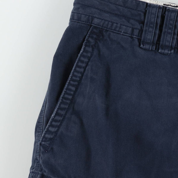 Ralph Lauren POLO RALPH LAUREN cargo shorts, men's size W35 cotton navy blue type Vintage Second Hand
