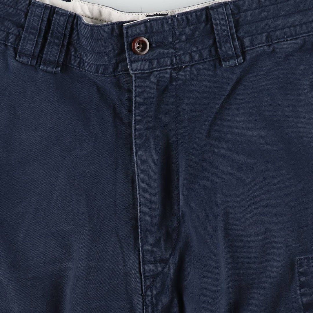 Ralph Lauren POLO RALPH LAUREN cargo shorts, men's size W35 cotton navy blue type Vintage Second Hand