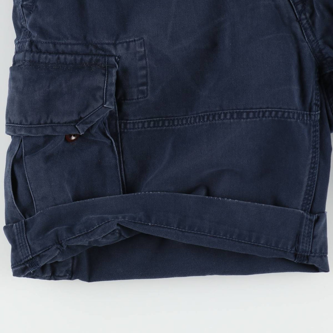 Ralph Lauren POLO RALPH LAUREN cargo shorts, men's size W35 cotton navy blue type Vintage Second Hand
