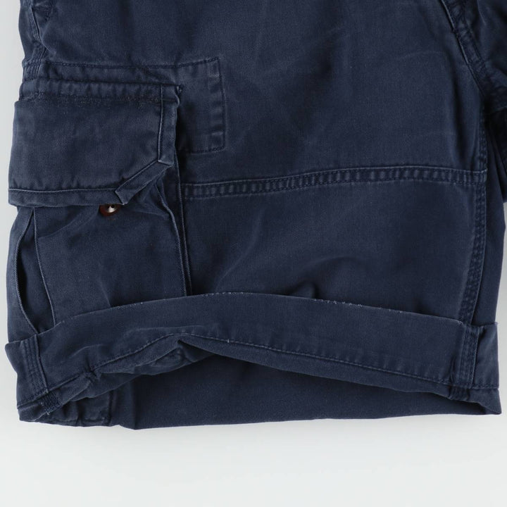 Ralph Lauren POLO RALPH LAUREN cargo shorts, men's size W35 cotton navy blue type Vintage Second Hand